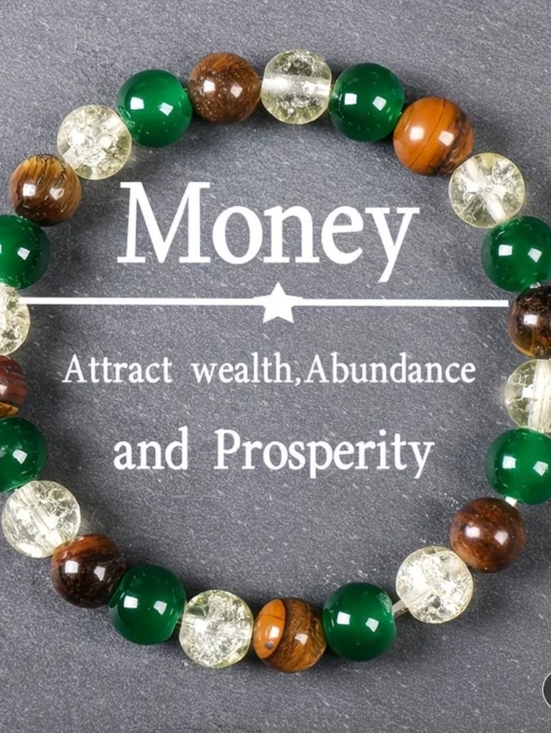 Millionaires Ministers Jewelry - Prosperity & Abundance Bead Bracelet